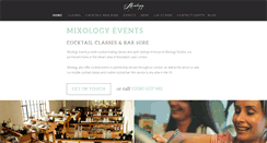 Desktop Screenshot of mixologyevents.co.uk